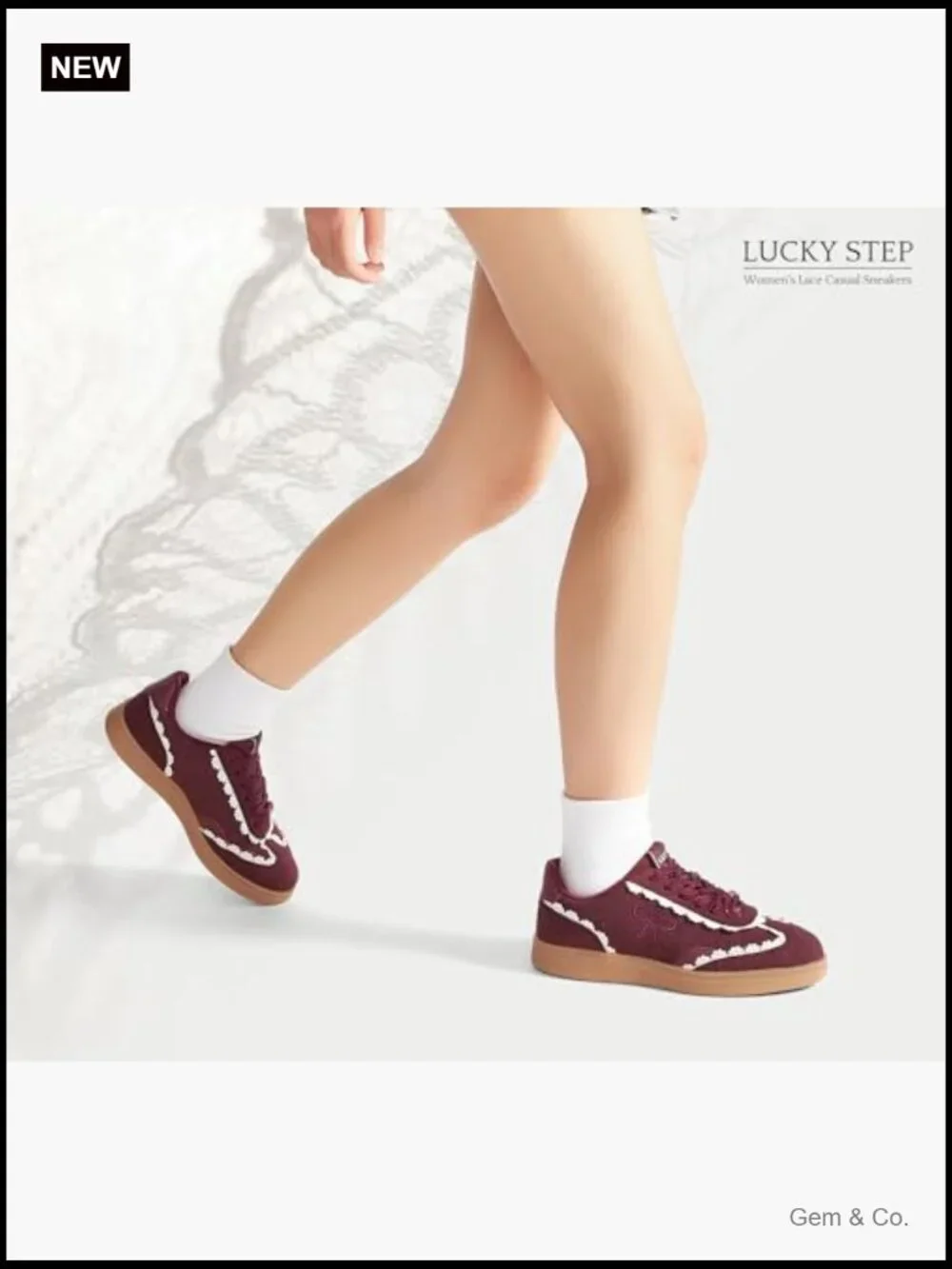 Organza Lace-Up Fashion Sneakers with Bow Detail
